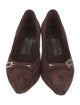 Salvatore Ferragamo Suede Pumps