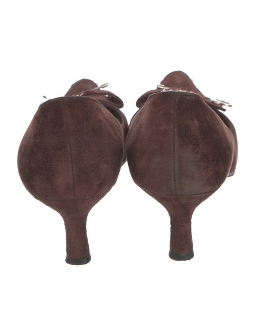 Salvatore Ferragamo Suede Pumps