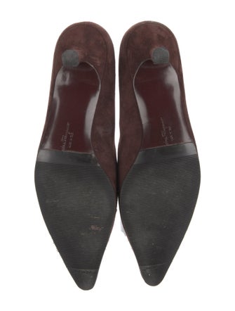 Salvatore Ferragamo Suede Pumps
