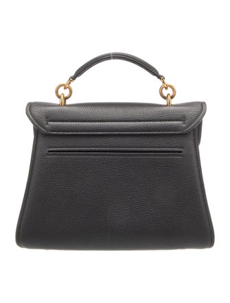 Salvatore Ferragamo Leather Top Handle Bag