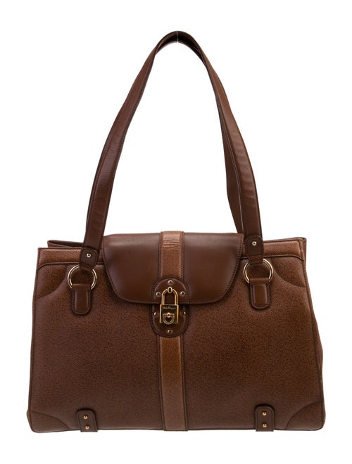 Salvatore Ferragamo Leather Tote