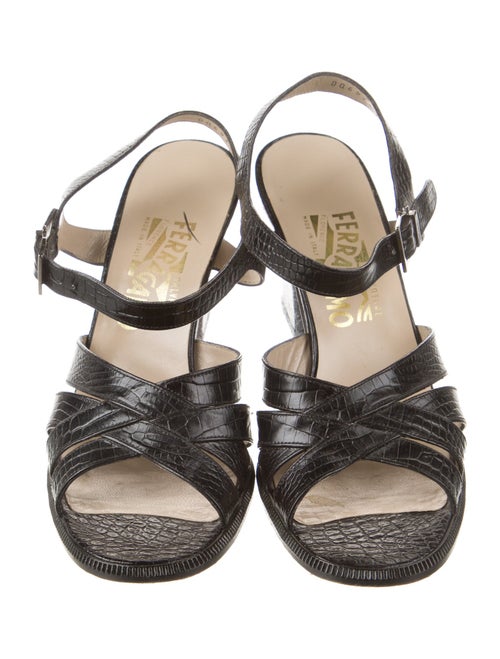 Salvatore Ferragamo Leather Sandals