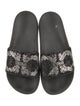Salvatore Ferragamo Rubber Printed Slides