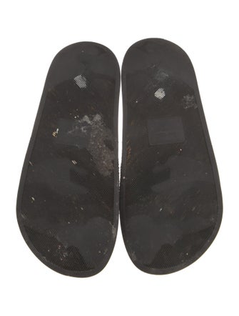 Salvatore Ferragamo Rubber Printed Slides