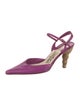 Salvatore Ferragamo Leather Slingback Pumps