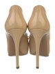 Salvatore Ferragamo Patent Leather Bow Accents Pumps