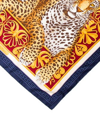 Salvatore Ferragamo Silk Printed Scarf