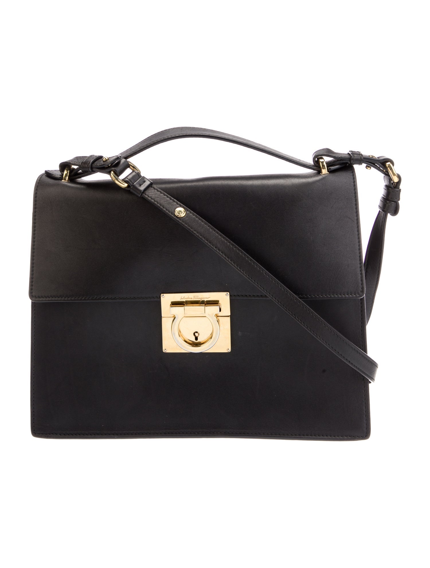 Salvatore Ferragamo Leather Shoulder Bag
