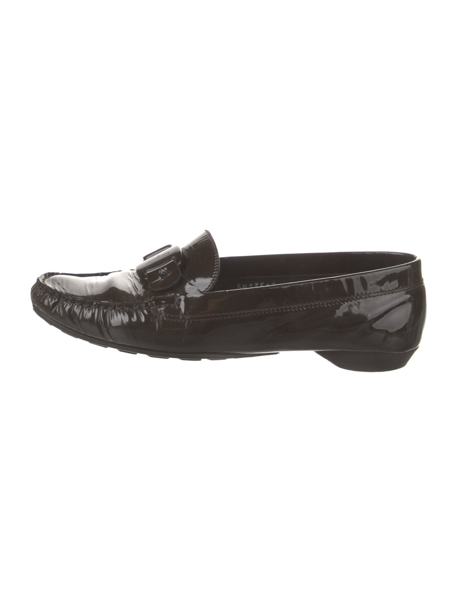 Salvatore Ferragamo Patent Leather Loafers