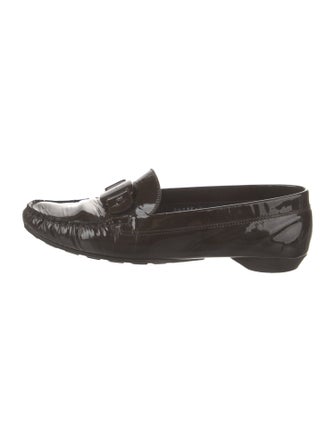 Salvatore Ferragamo Patent Leather Loafers