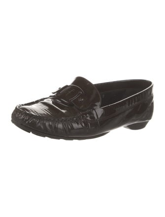 Salvatore Ferragamo Patent Leather Loafers