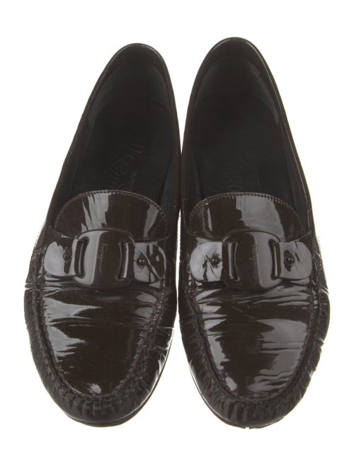 Salvatore Ferragamo Patent Leather Loafers