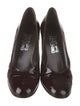 Salvatore Ferragamo Embossed Leather Pumps