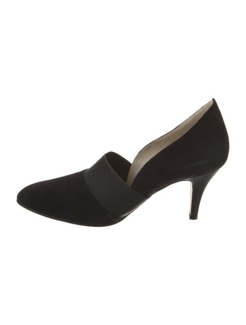 Salvatore Ferragamo Suede D'Orsay Pumps
