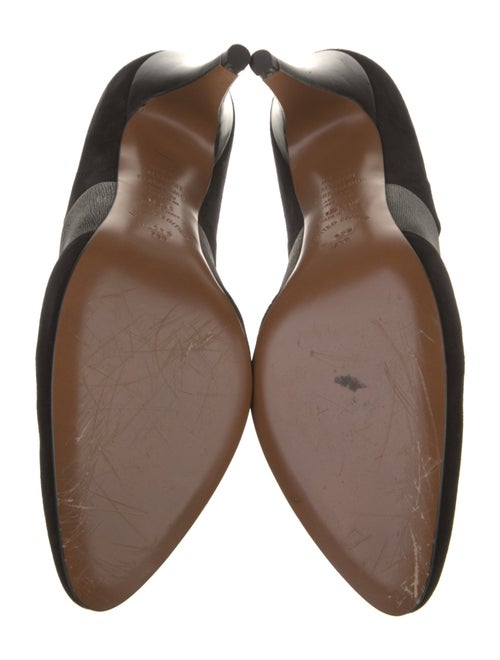 Salvatore Ferragamo Suede D'Orsay Pumps