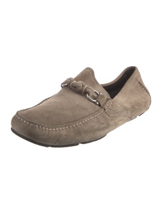 Salvatore Ferragamo Suede Drivers