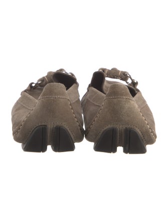 Salvatore Ferragamo Suede Drivers