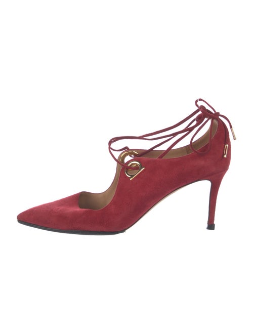 Salvatore Ferragamo Suede Pumps