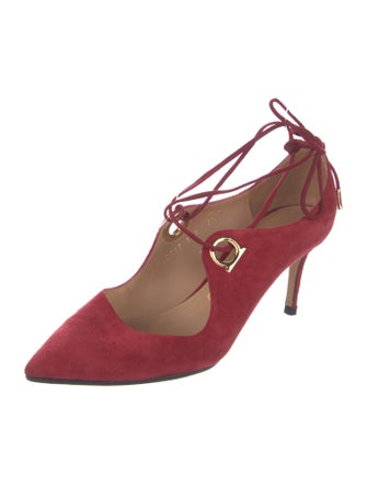 Salvatore Ferragamo Suede Pumps