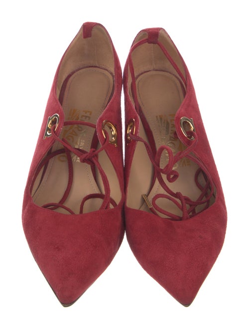Salvatore Ferragamo Suede Pumps
