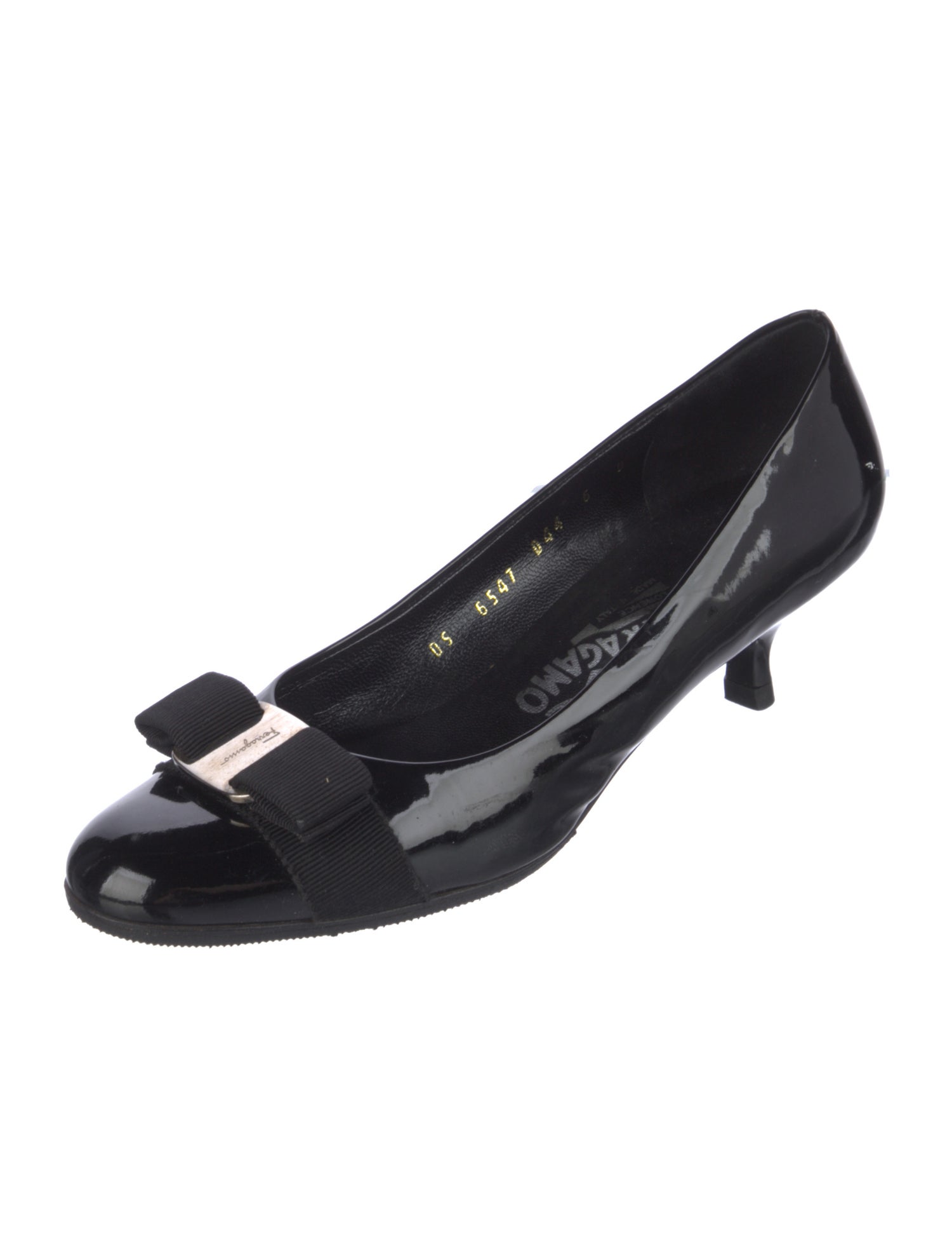 Salvatore Ferragamo Patent Leather Pumps