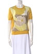 Salvatore Ferragamo Printed Crew Neck T-Shirt