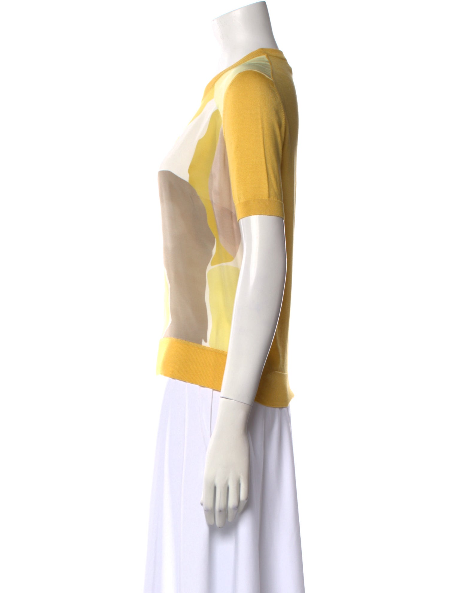 Salvatore Ferragamo Printed Crew Neck T-Shirt