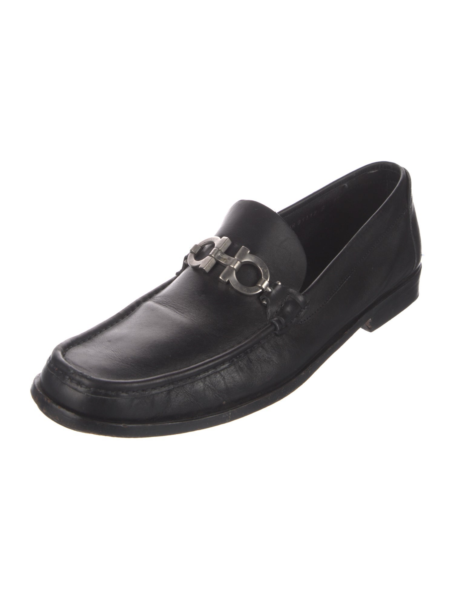Salvatore Ferragamo Leather Dress Loafers