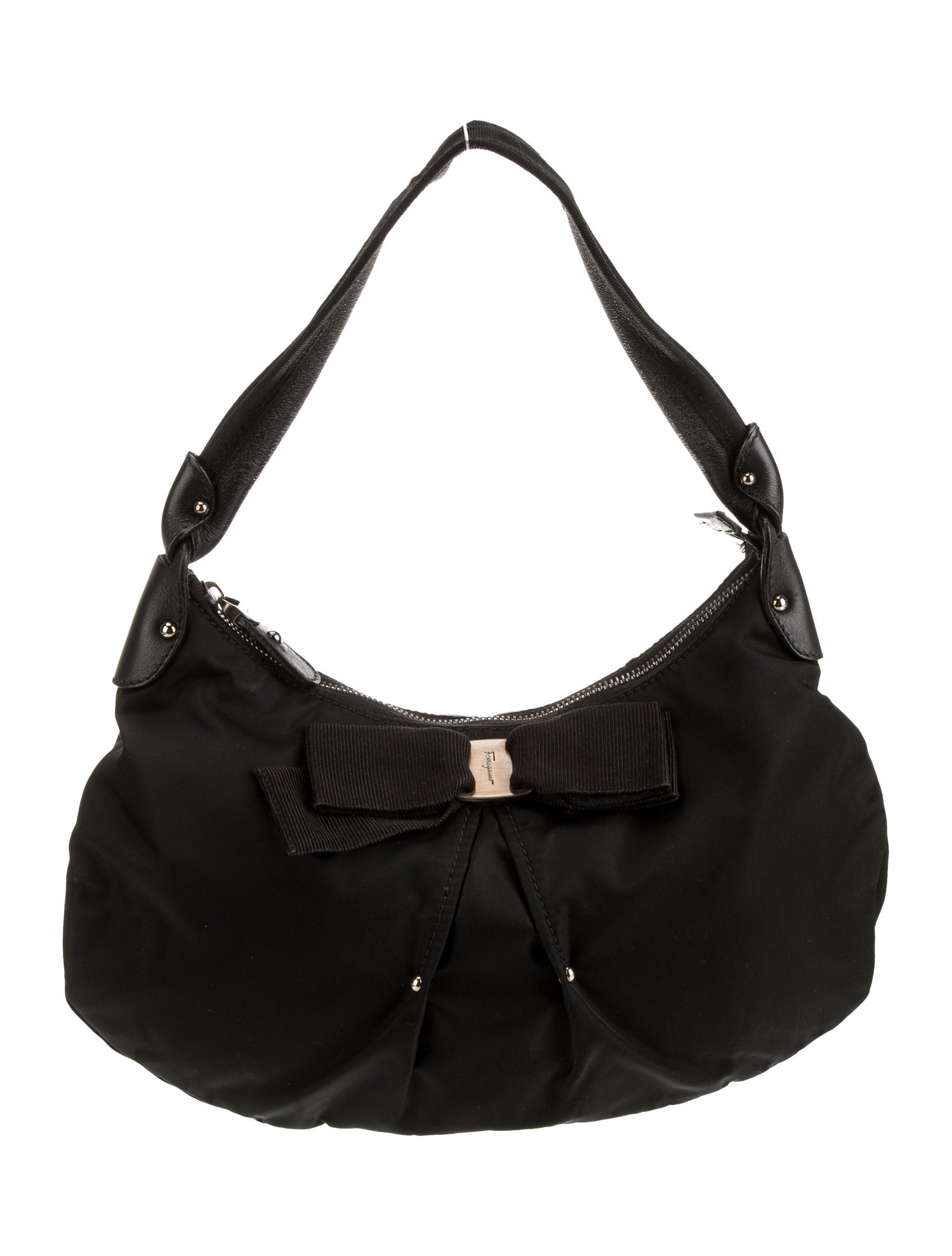 Salvatore Ferragamo Nylon Shoulder Bag