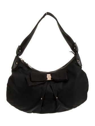 Salvatore Ferragamo Nylon Shoulder Bag