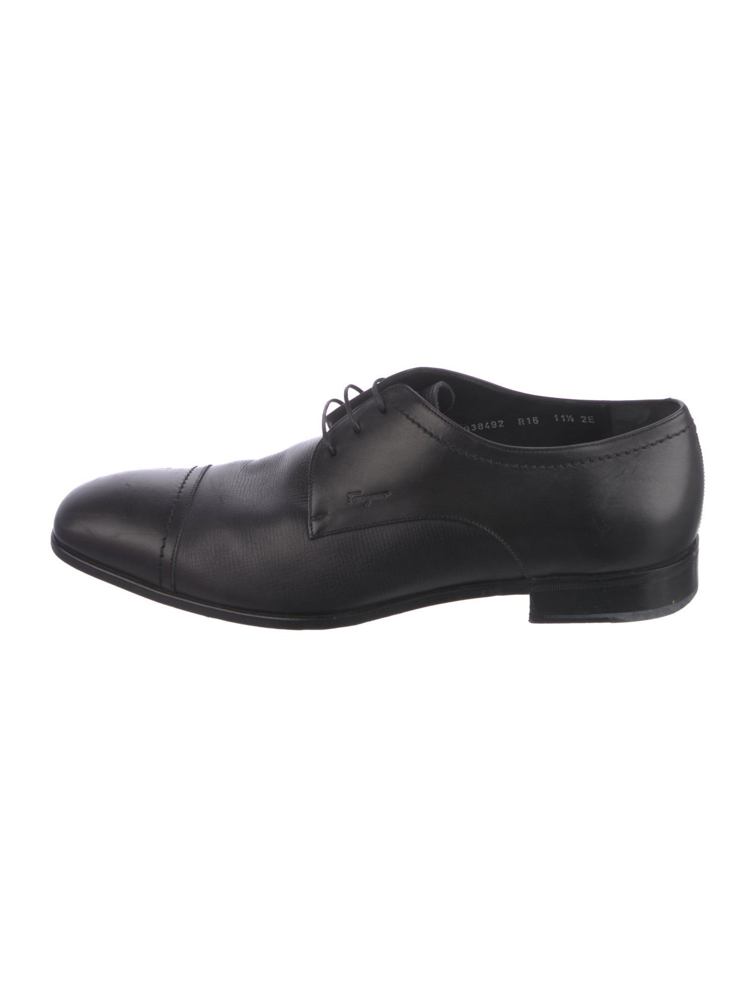 Salvatore Ferragamo Leather Derby Shoes