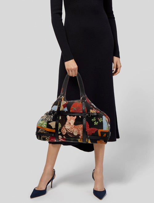 Salvatore Ferragamo Nylon Shoulder Bag