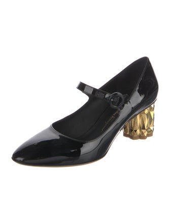 Salvatore Ferragamo Patent Leather Pumps