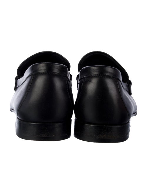 Salvatore Ferragamo Gancini Logo Leather Dress Loafers