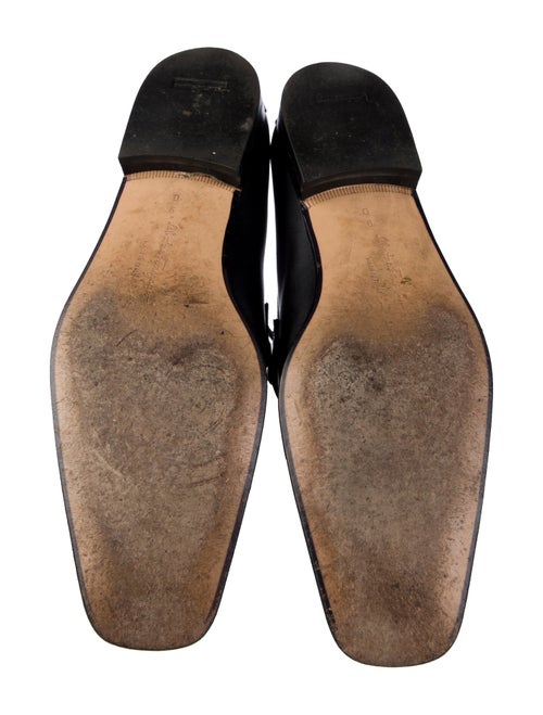 Salvatore Ferragamo Gancini Logo Leather Dress Loafers