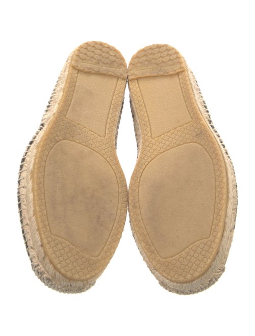 Salvatore Ferragamo Animal Print Espadrilles