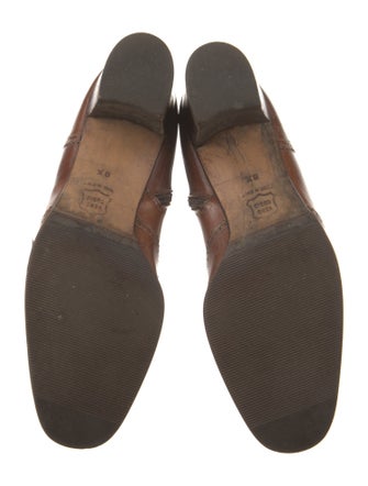 Salvatore Ferragamo Leather Riding Boots