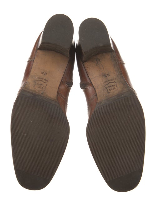 Salvatore Ferragamo Leather Riding Boots