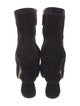 Salvatore Ferragamo Suede Sock Boots