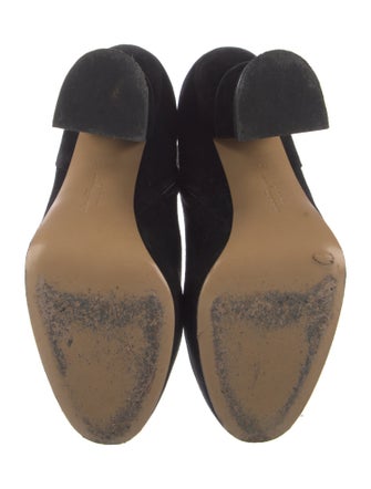 Salvatore Ferragamo Suede Sock Boots