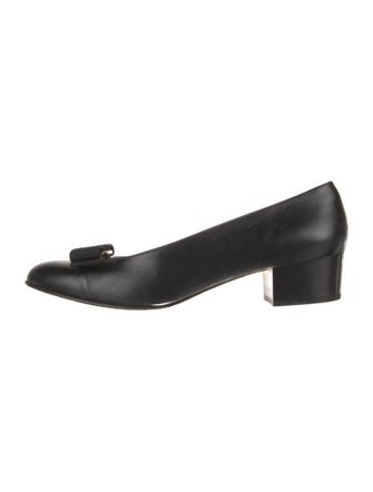 Salvatore Ferragamo Leather Pumps