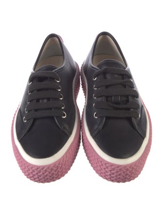 Salvatore Ferragamo Leather Sneakers