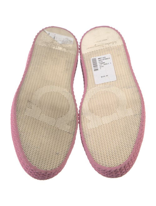 Salvatore Ferragamo Leather Sneakers