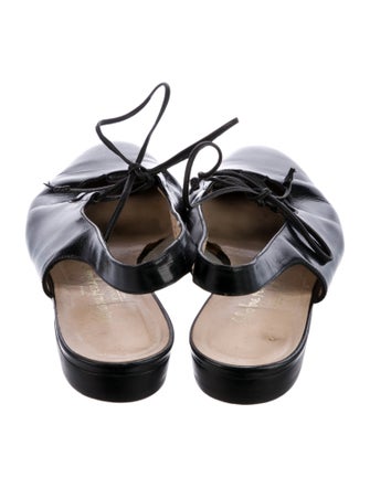 Salvatore Ferragamo Suede Slingback Flats