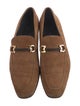 Salvatore Ferragamo Suede Dress Loafers