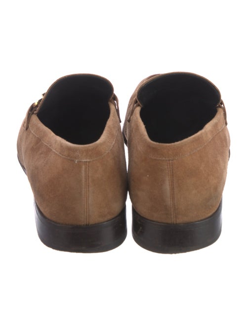 Salvatore Ferragamo Suede Dress Loafers