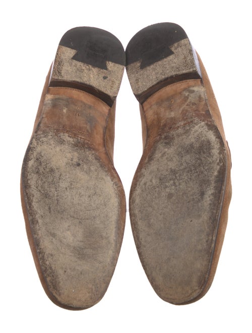 Salvatore Ferragamo Suede Dress Loafers