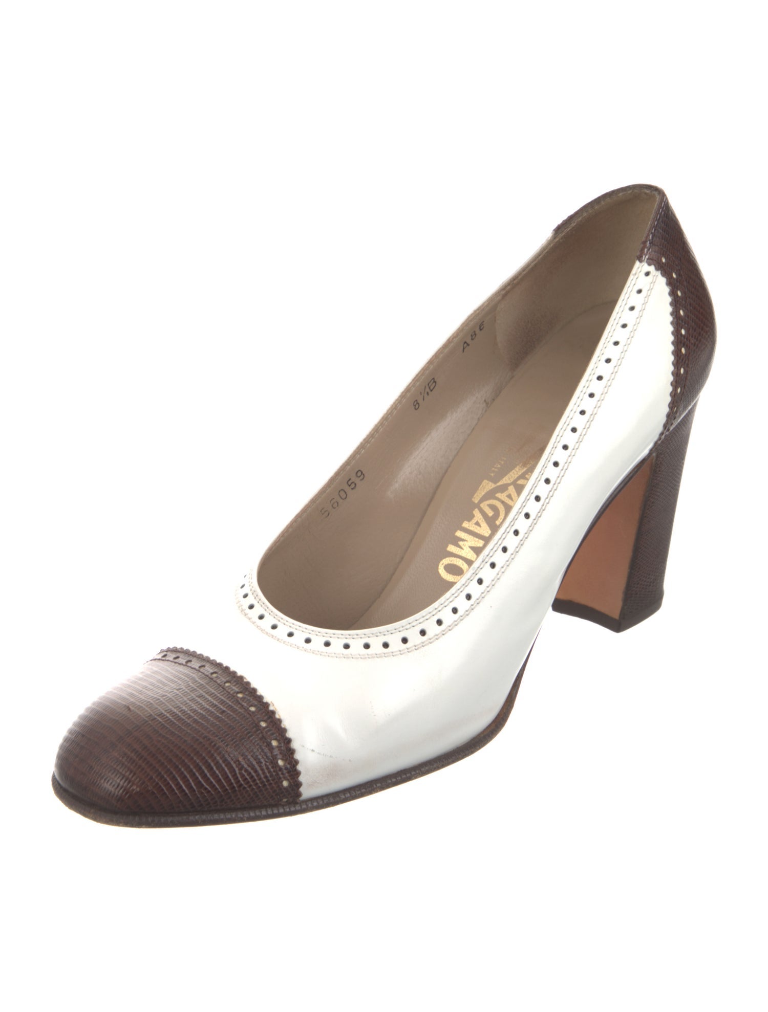 Salvatore Ferragamo Leather Pumps