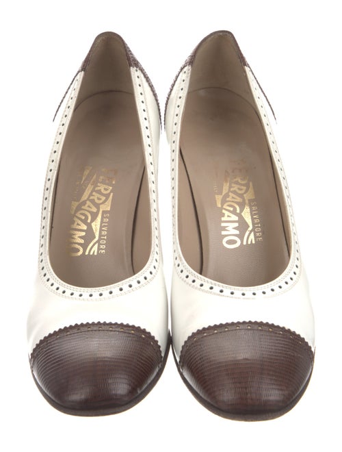 Salvatore Ferragamo Leather Pumps