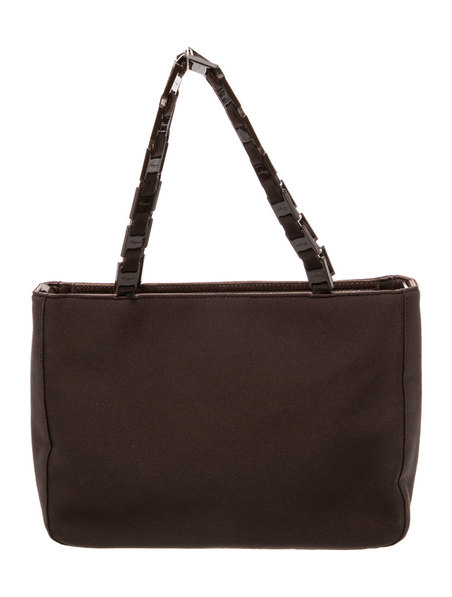 Salvatore Ferragamo Canvas Shoulder Bag